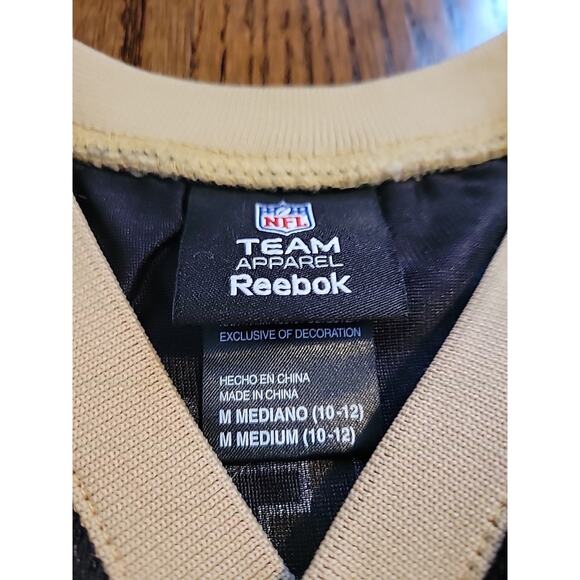 Reebok Drew Brees New Orleans Saints Jersey Youth Medium 10-12 Football Boys - Picture 5 of 8